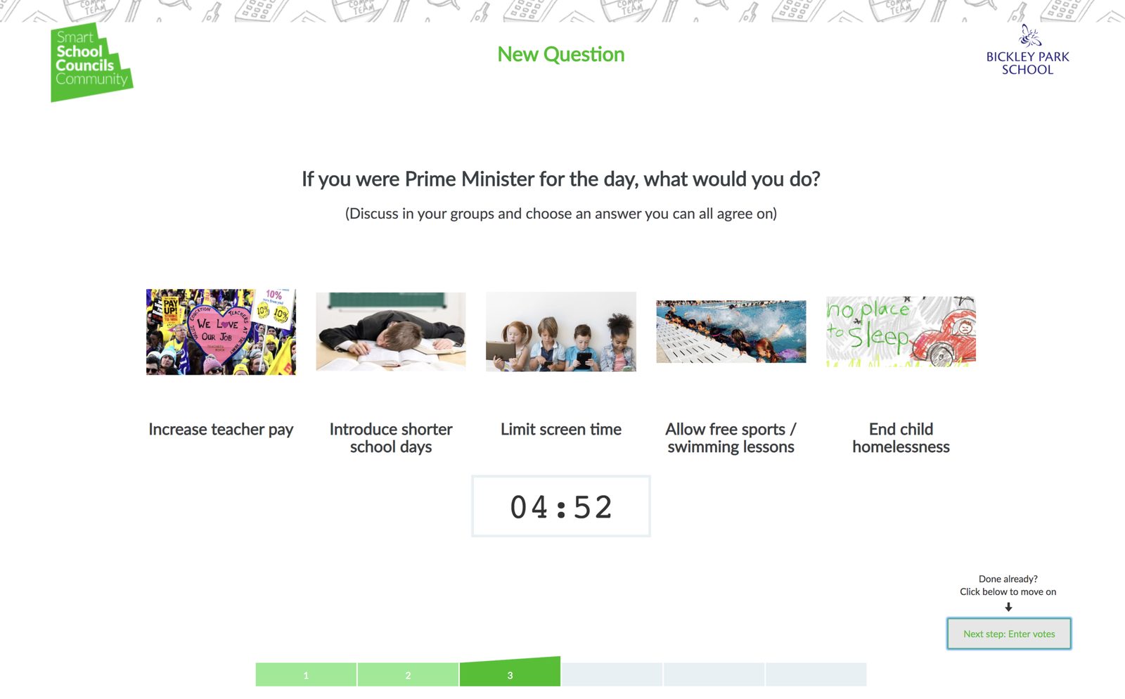 Young People’s General Election: PM for the day. What would you do?