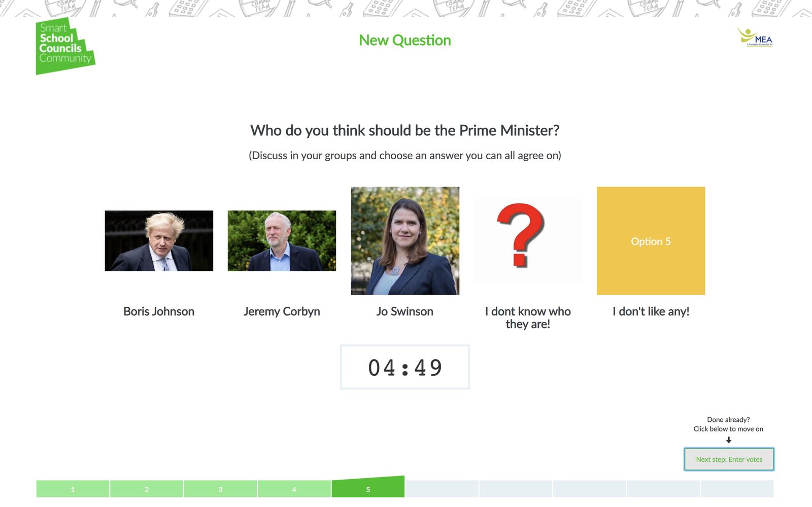 Young People’s General Election: Who should be PM?