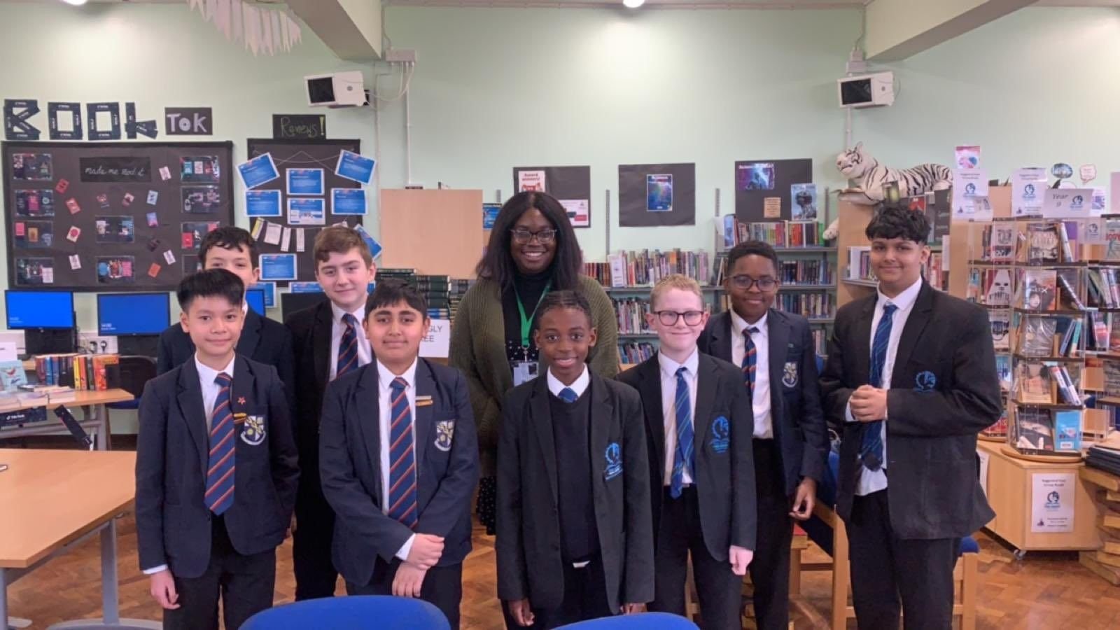 The school council at Derby High School